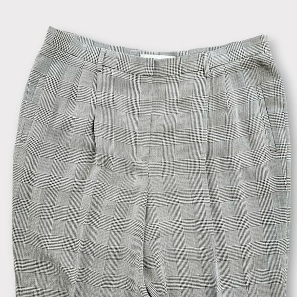 Vintage Garfield & Marks Plaid Light Weight High Rise Relaxed Fit Trousers 16 - Picture 4 of 10